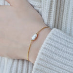 Bracelet Flair - Diamant de laboratoire - 1.01 carats - Marquise  - Or jaune 18K Diamelys