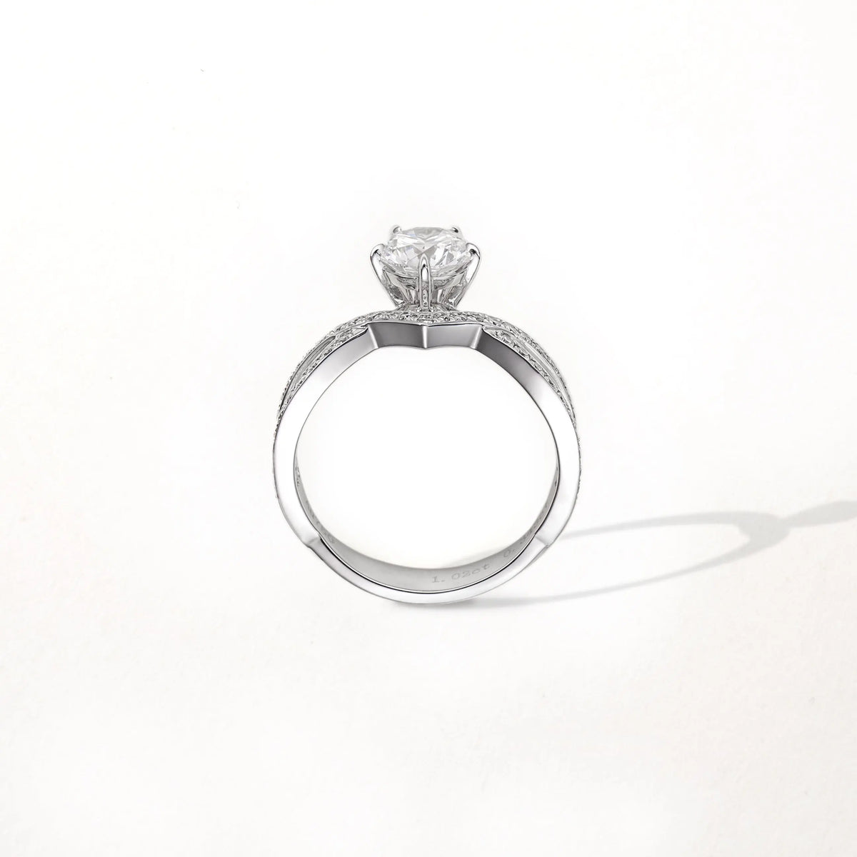 Bague de fiançailles Flora - Diamant de laboratoire diamelys