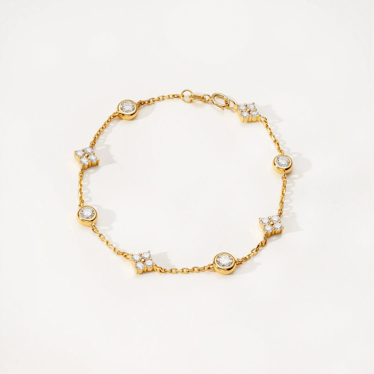 Bracelet Celea -  Diamant de laboratoire - Or jaune 14K diamelys