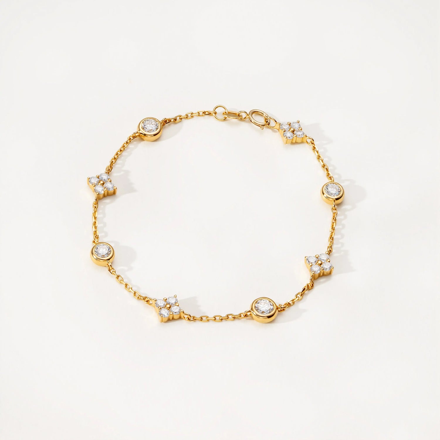 Bracelet Celea -  Diamant de laboratoire - Or jaune 14K diamelys
