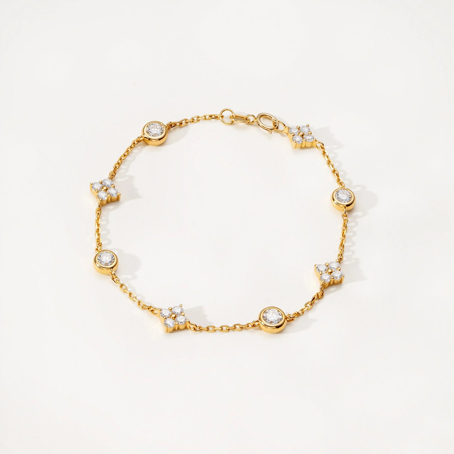 Bracelet Celea -  Diamant de laboratoire - Or jaune 14K diamelys