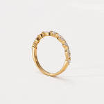 Alliance Kira -  Diamant de laboratoire - 0.46 carat -Marquise - taille 52 - Or jaune 18K diamelys