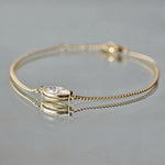 Bracelet Flair - Diamant de laboratoire - 1.01 carats - Marquise  - Or jaune 18K Diamelys