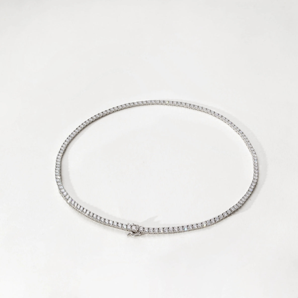 Collier Gala Tennis - Diamant de laboratoire - Or blanc 18K diamelys