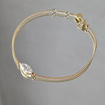Bracelet Flair - Diamant de laboratoire - 1.01 carats - Marquise  - Or jaune 18K Diamelys