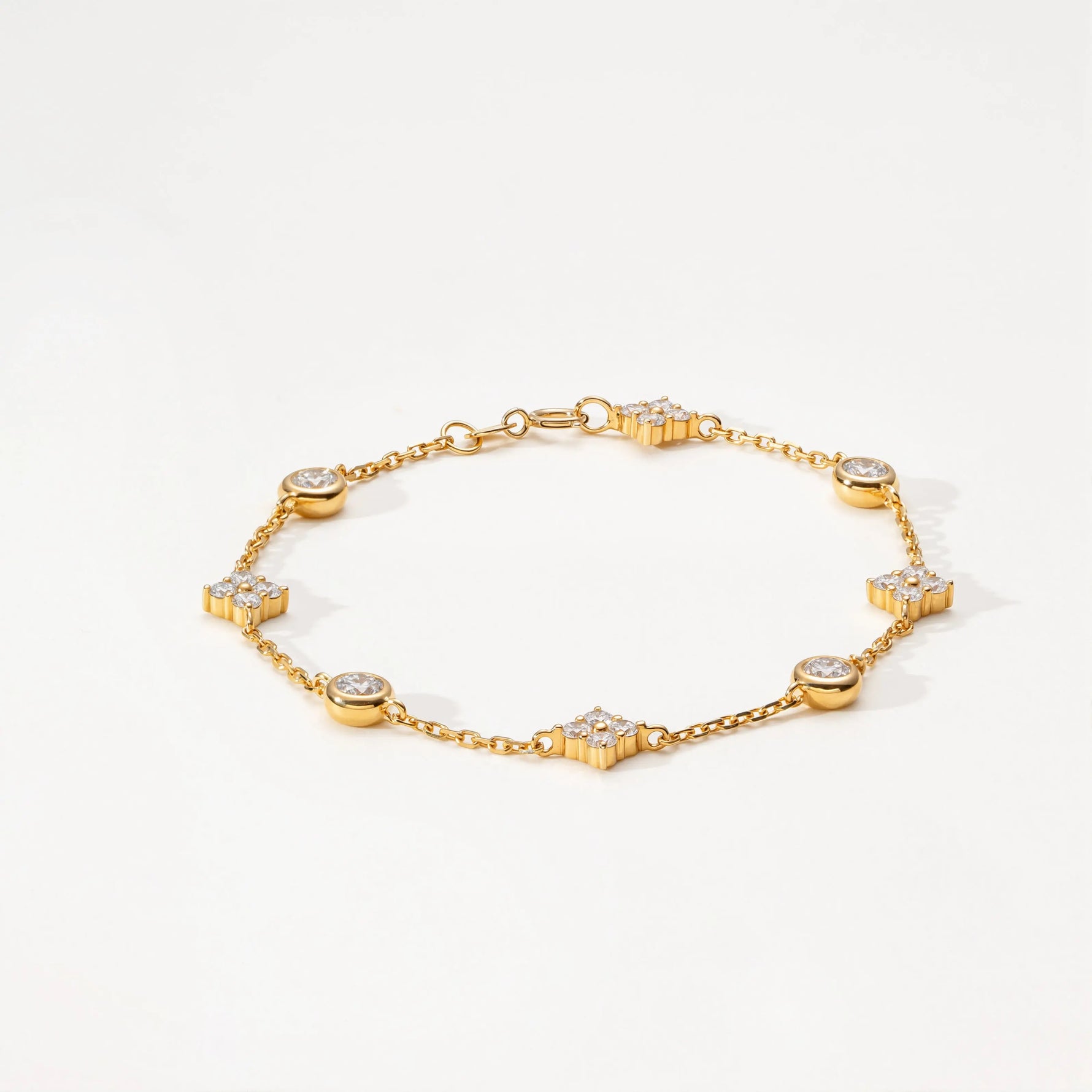 Bracelet Celea -  Diamant de laboratoire - Or jaune 14K diamelys