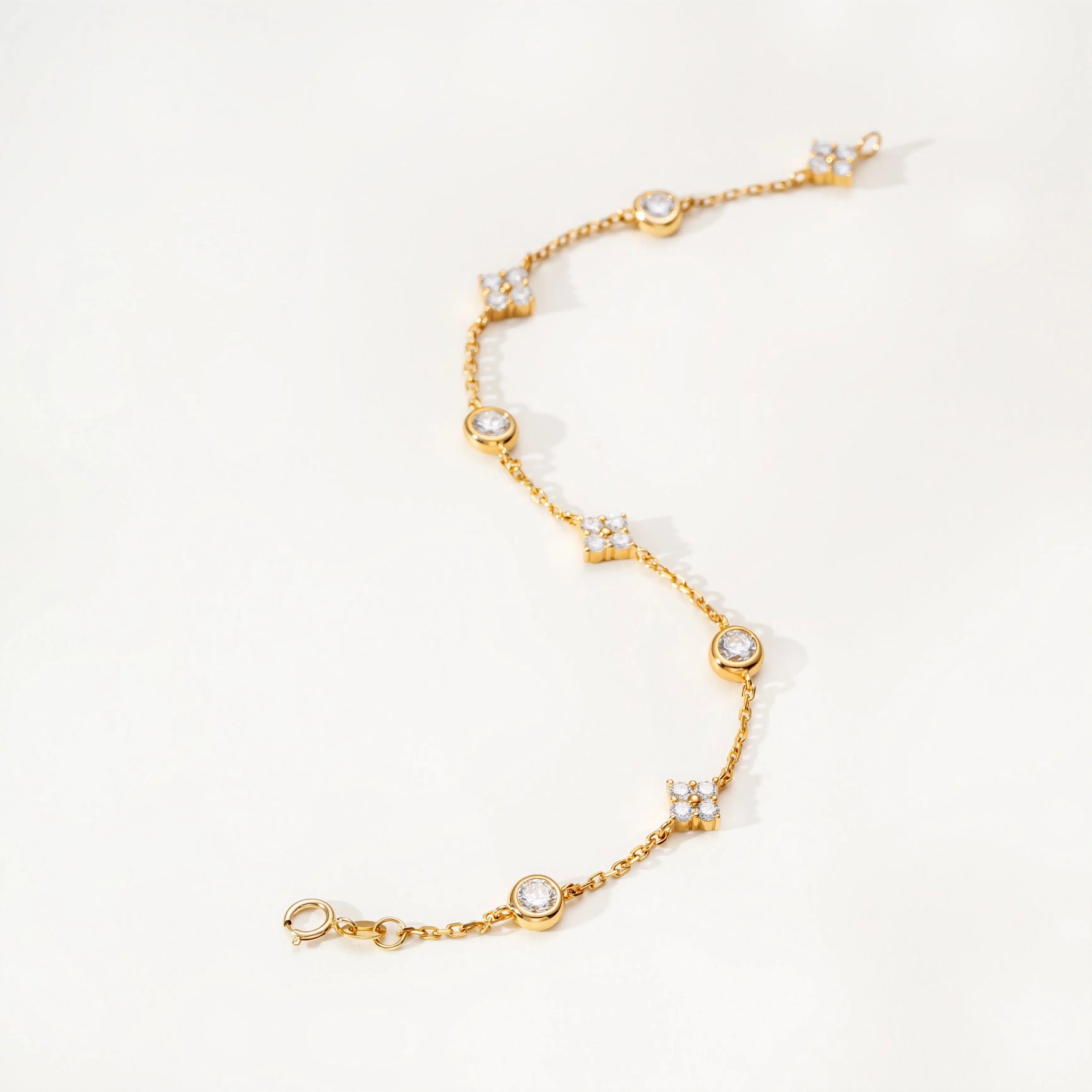 Bracelet Celea -  Diamant de laboratoire - Or jaune 14K diamelys