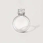 Bague de fiançailles Soli - Diamant de laboratoire diamelys