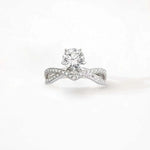 Bague de fiançailles Flora - Diamant de laboratoire diamelys