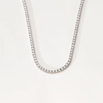 Collier Gala Tennis - Diamant de laboratoire - Or blanc 18K diamelys