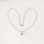 Collier Lune ll – Diamant de laboratoire - 2,1 carats - Émeraude - Or blanc 18K diamelys