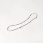 Collier Gala Tennis - Diamant de laboratoire - Or blanc 18K diamelys