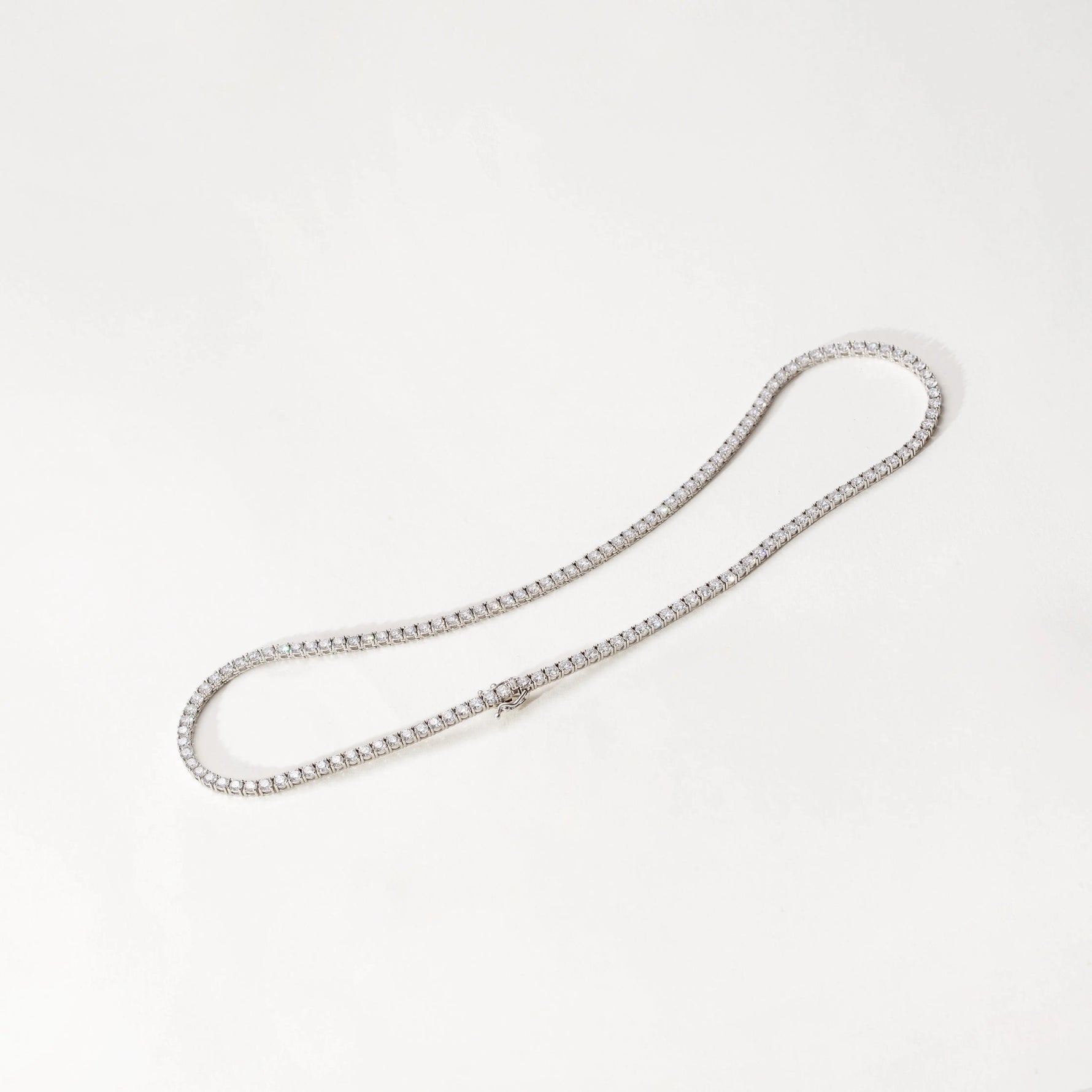 Collier Gala Tennis - Diamant de laboratoire - Or blanc 18K diamelys