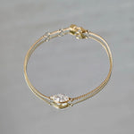 Bracelet Flair - Diamant de laboratoire - 1.01 carats - Marquise  - Or jaune 18K Diamelys