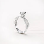 Bague de fiançailles Flora - Diamant de laboratoire diamelys