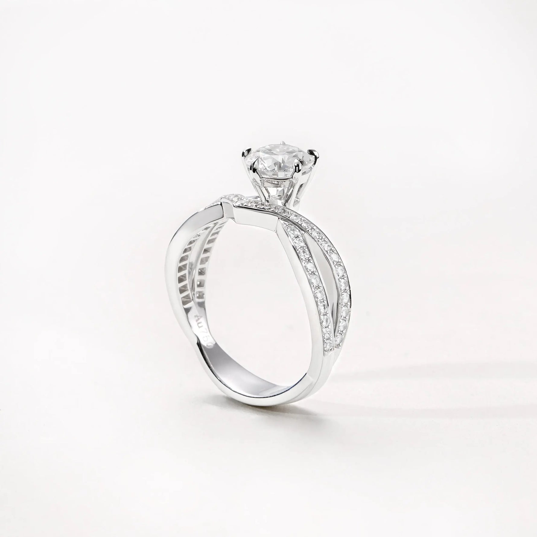 Bague de fiançailles Flora - Diamant de laboratoire diamelys