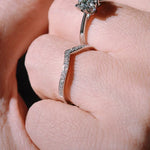 Alliance Clarte - Diamant de laboratoire - 0,18 carat - Rond - Or blanc 14K diamelys