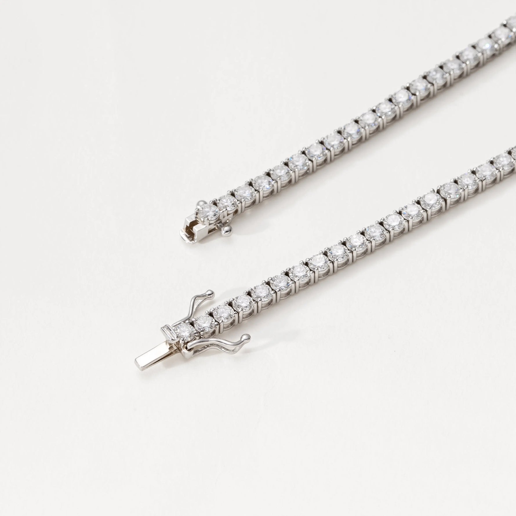 Collier Gala Tennis - Diamant de laboratoire - Or blanc 18K diamelys