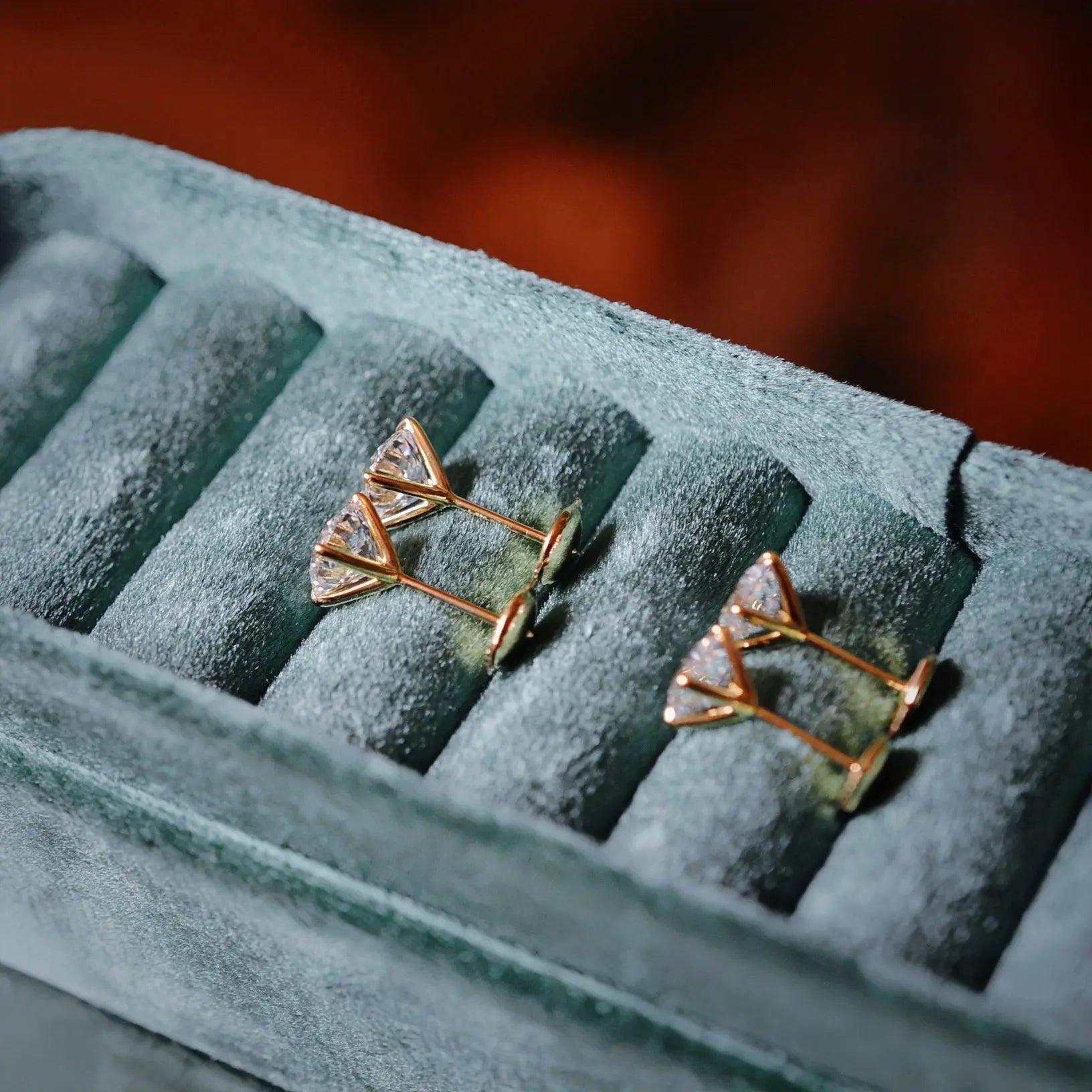 Boucles d’oreilles Alya – Diamant de laboratoire - 1,5 carats (2 X) -Rond - Or jaune 18K diamelys