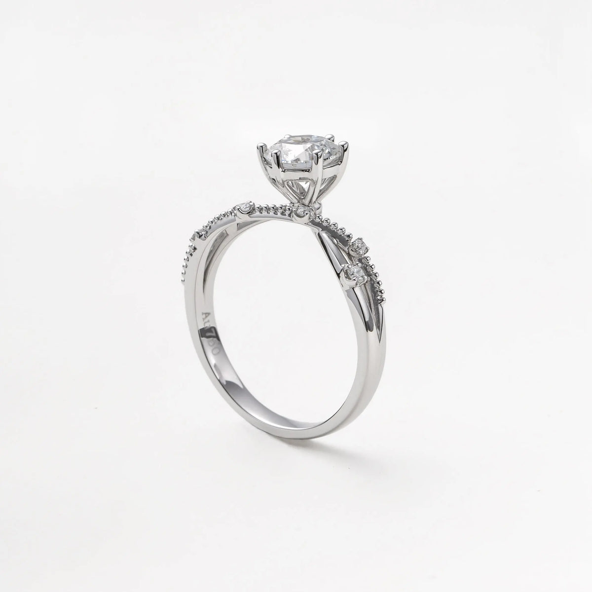 Bague de fiançailles Olivia - Diamant de laboratoire diamelys