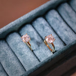 Boucles d’oreilles Melinda - Diamant de laboratoire - 1 carat (2 X) -Rond - Or jaune 18K diamelys