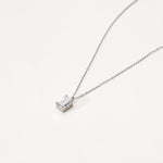 Collier Lune ll – Diamant de laboratoire - 2,1 carats - Émeraude - Or blanc 18K diamelys