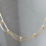 Collier Astra – Diamant de laboratoire - 0,53 carat -Rond - Or jaune 18K diamelys