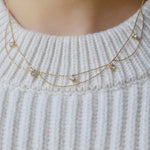 Collier Astra – Diamant de laboratoire - 0,53 carat -Rond - Or jaune 18K diamelys